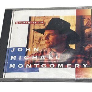 John Michael Montgomery "Kickin' It Up" CD 1994 Atlantic Records lyric booklet